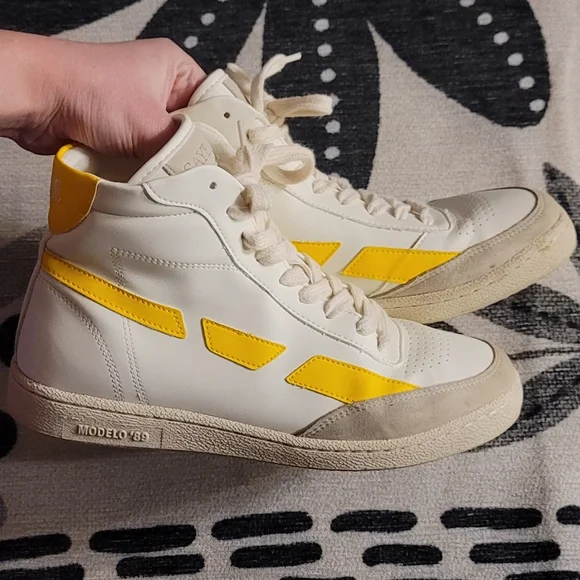 Saye Modelo ‘89 Hi Top- Yellow - Picture 2 of 6